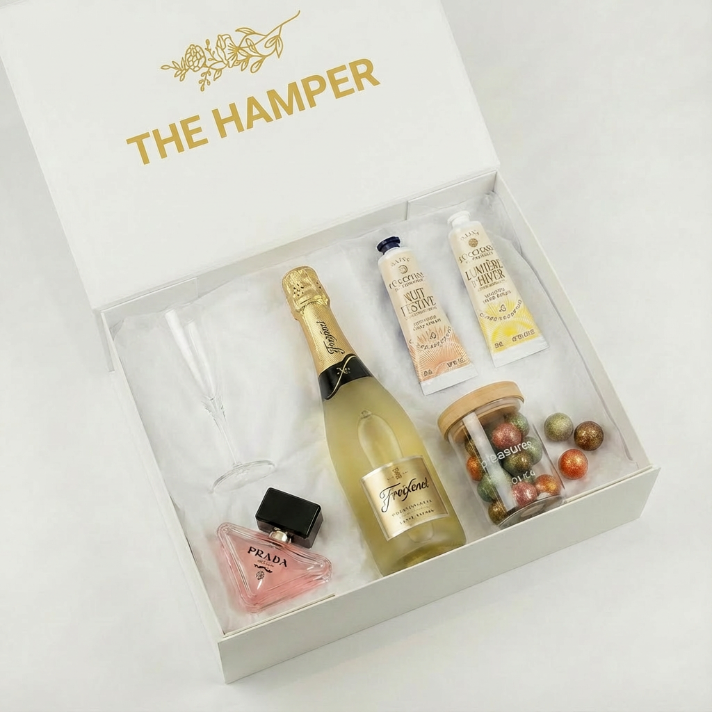 HAMPER N°2 – Floral Elegance & Indulgence